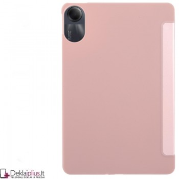 Smart soft dirbtinės odos dėklas - rausvas (Xiaomi Redmi Pad 2 (11) Smart soft dirbtinės odos dėklas - rausvas (Xiaomi Redmi Pad 2 (11)